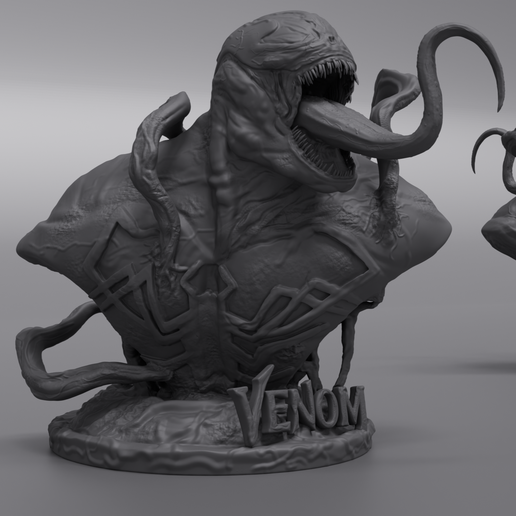 VENOM BUST – 3D Printable STL