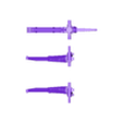F-14_gear_set.stl 1/72 F-14A  landing gear set