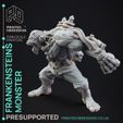 Frankensteins-Monster-3.jpg Frankensteins Monster - Dr Frankensteins Monster - PRESUPPORTED - Illustrated and Stats - 32mm scale