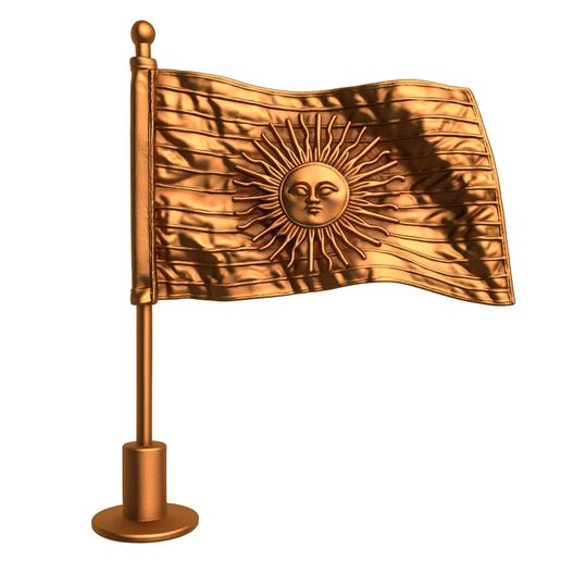 Argentina  flag / flagpole / flag stl / small flag / national flags