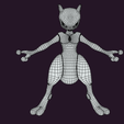 Wireframe-1.png Mewtwo Pokemon