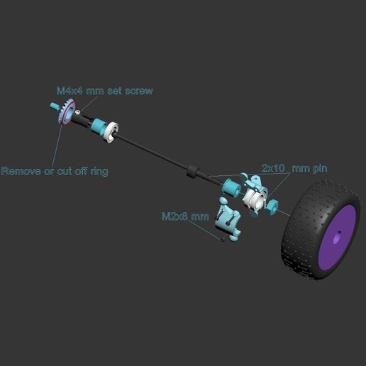Buggy13.jpg Lynx - Buggy 1/10 4wd totalmente imprimível em 3D