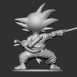 GK004.png Son Goku Fan Art for 3DPrint 3D print model