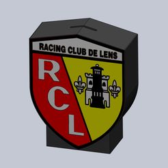Free STL file Logo Racing Club Strasbourg 🦶・3D printer model to  download・Cults