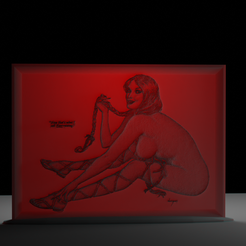 VARGAS26b.png Бесплатный STL файл КЛАССИЧЕСКОЕ ИСКУССТВО ВИНТАЖ VARGAS 26・3D-печатная модель для загрузки