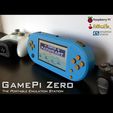 TitelBild_quad.jpg Descargar archivo STL gratis GamePi Zero・Modelo para la impresora 3D