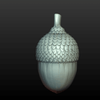 Acorn-0009.png STL file Acorn・3D printable design to download