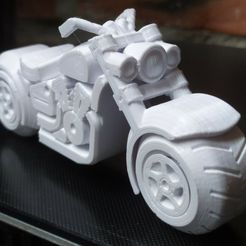 Chopper Motocicleta Print-In-Place