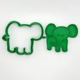 elephant.jpg Animal Cookie Cutters Pack