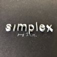 IMG_7458.jpg SIMPLEX font lowercase 3D letters STL file