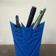 WhatsApp_Image_2019-02-13_at_11.09.12_AM.jpeg Free STL file Transformers Pencil Holder・3D printable design to download