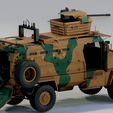 4.jpg BMC kirpi MRAP - incluye interior - Fully Rigged Low-poly