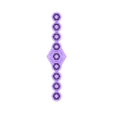 Hanukkah v6.stl Hanukkiah