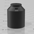 Tinaco-stl.png 1/64th scale tank