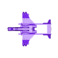 Epic_Sky_Talon_sans_Hardpoint_Slots.stl 1/4" Scale VTOL Tank Carrier for Human Armies