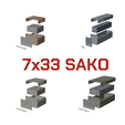 B_93_733sako_combined.png BBOX Ammo box 7x33 Sako ammunition storage 10/20/25/50 rounds ammo crate 7x33