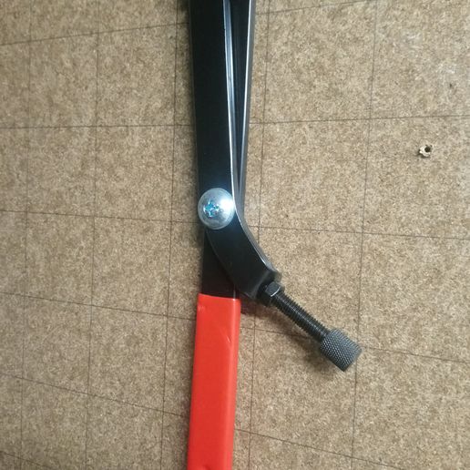 Holder for flywheel / clutch wrench 3D model