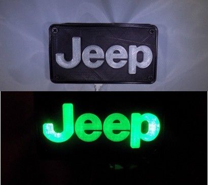combine_images_display_large.jpg Download free STL file Jeep Emblem LED Light/Nightlight • 3D printing template, Balkhagal4D