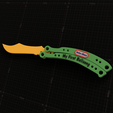 d973d4ed-5c08-421b-8e8c-951c041374bf.png Little Tikes - My First Balisong Knife (Butterfly Knife) - Mechanically Working Trainer Knife!