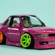 DSC00296.jpg Nissan Silvia S13 Tooned model kit