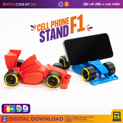 F1-CAR-STAND-PHONE-OK3.png "Formula 1 Shaped Cell Phone Stand: F1 Phone Holder Cell phone stand