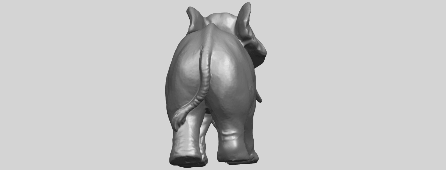 07_Elephant_01_92.6mmA04.png Free 3D file Elephant 01・Template to download and 3D print, GeorgesNikkei