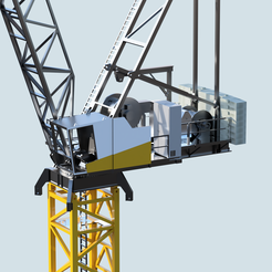 Liebherr_HCL_280_2022-Aug-19_12-27-10PM-000_CustomizedView38386201197.png STL-Datei LIEBHERR HC-L 280 - 1/50 Turmkran・3D-druckbares Design zum Herunterladen