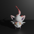 Zorua-Hisui.png Hisuian Zorua pokemon 3D print model