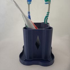 IMG20211122140704.jpg Unique tooth brush and tooth paste holder with drip tray