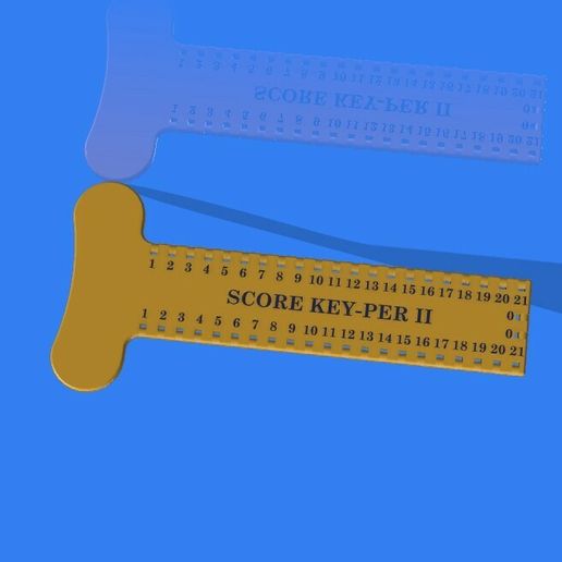 🧸 Score Key-Per II Score Card with indicators・ STL File for 3D printing ...
