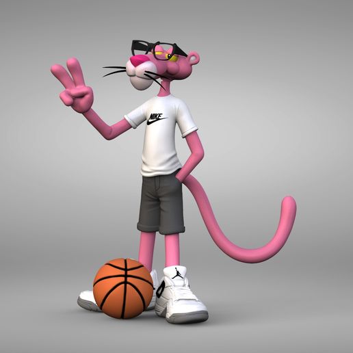 pantera-rosa-5.jpg Pink Panther Urban Vibes Fanart - (Multiparts / 3MF)
