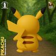 447.jpg PIKACHU - POKEMON FAN ART 3D MODEL