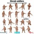 Slovak-2.jpg Slovak soldiers ww2 x10 - 28mm