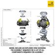 10.jpg Stratagem Beacon - Helldivers 2 - Printable 3d model - STL + OBJ + CAD bundle - Commercial Use