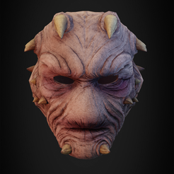 VanePirate_Mandalorian_1.png STL file The Mandalorian Vane the Pirate Mask for Cosplay 3D print model・3D print design to download