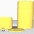 2023-01-15-2.png STL-Datei hermetischer Behälter・Vorlage für 3D-Druck zum herunterladen