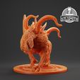 Skag_Badass_Slag_Render_Smith.jpg Skag Badass Slag Borderlands Miniature STL