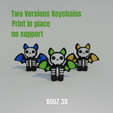 minis-bat.png Little Bat - Minis - Keychain