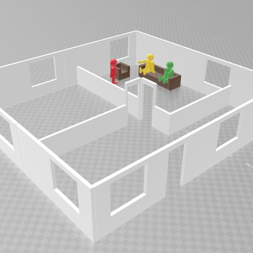 1_24_Floor_Plans.jpg Fichier STL gratuit 1:24 Home Floorplans (Playmobil)・Objet à télécharger et à imprimer en 3D, madsoul666