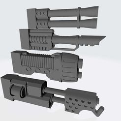Leman_Russ_Sponsons.jpg Archivo STL gratis Ejército Interestelar - Patrocinadores de Tanques [Actualizado]・Diseño de impresora 3D para descargar