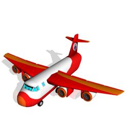 cargoplane_0001.jpg 3D file Cargo Plane・3D print model to download