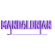 mandalorian-Logo-Standing.stl Mandalorian Logo