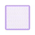 wavy 80.stl Wavy Texture Tool For Polymer Clay, Wavy Line Clay Texture Tool, Clay Earring Tools, 2 Size Included, Digital STL File, No: 796