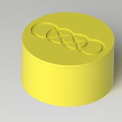 STL file Simple Modern Lid Topper・3D print design to download・Cults