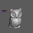 Owl1.JPG Owl Sculpture 3D Scan