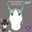 1.jpg Dan Heng Imbibitor Lunae horns and earring 3d print cosplay stl files