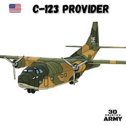 c123-cults.png Cargo plane C-123 PROVIDER