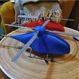 1d903a46480625cfd1010fd6f86cde90_preview_featured.JPG Fully Printable Collective Pitch RC helicopter.
