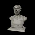 14.jpg 3D portrait of Anthony Davis with finals look 3D print model