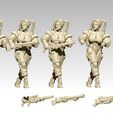 ZBrush_mVFKUU793q.png Female Warband, second round! 5 Mini Pack